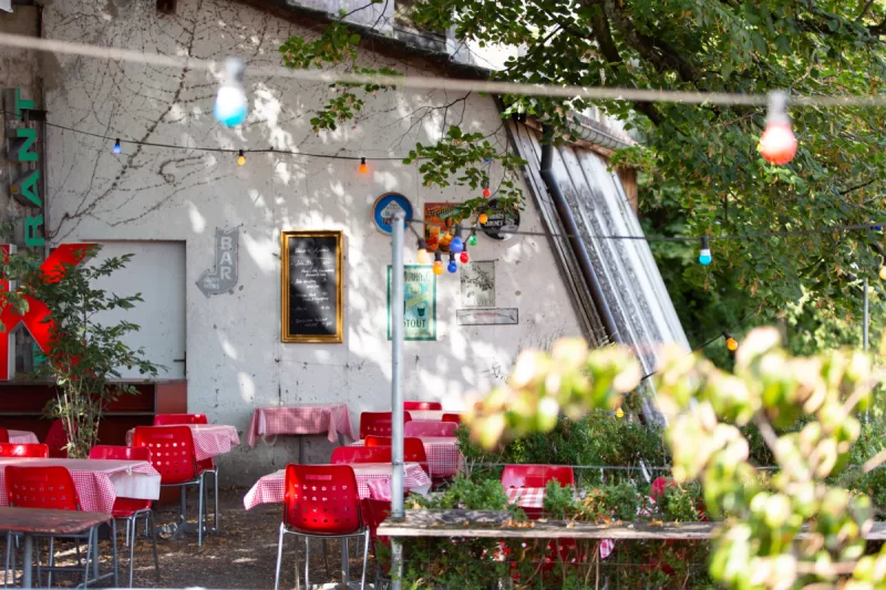 Die Gartenterrasse